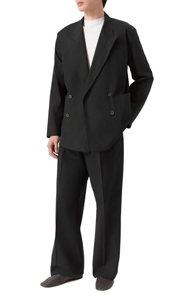 Брюки из хлопка и шерсти DRIES VAN NOTEN, арт. 020900/3302, фото 2