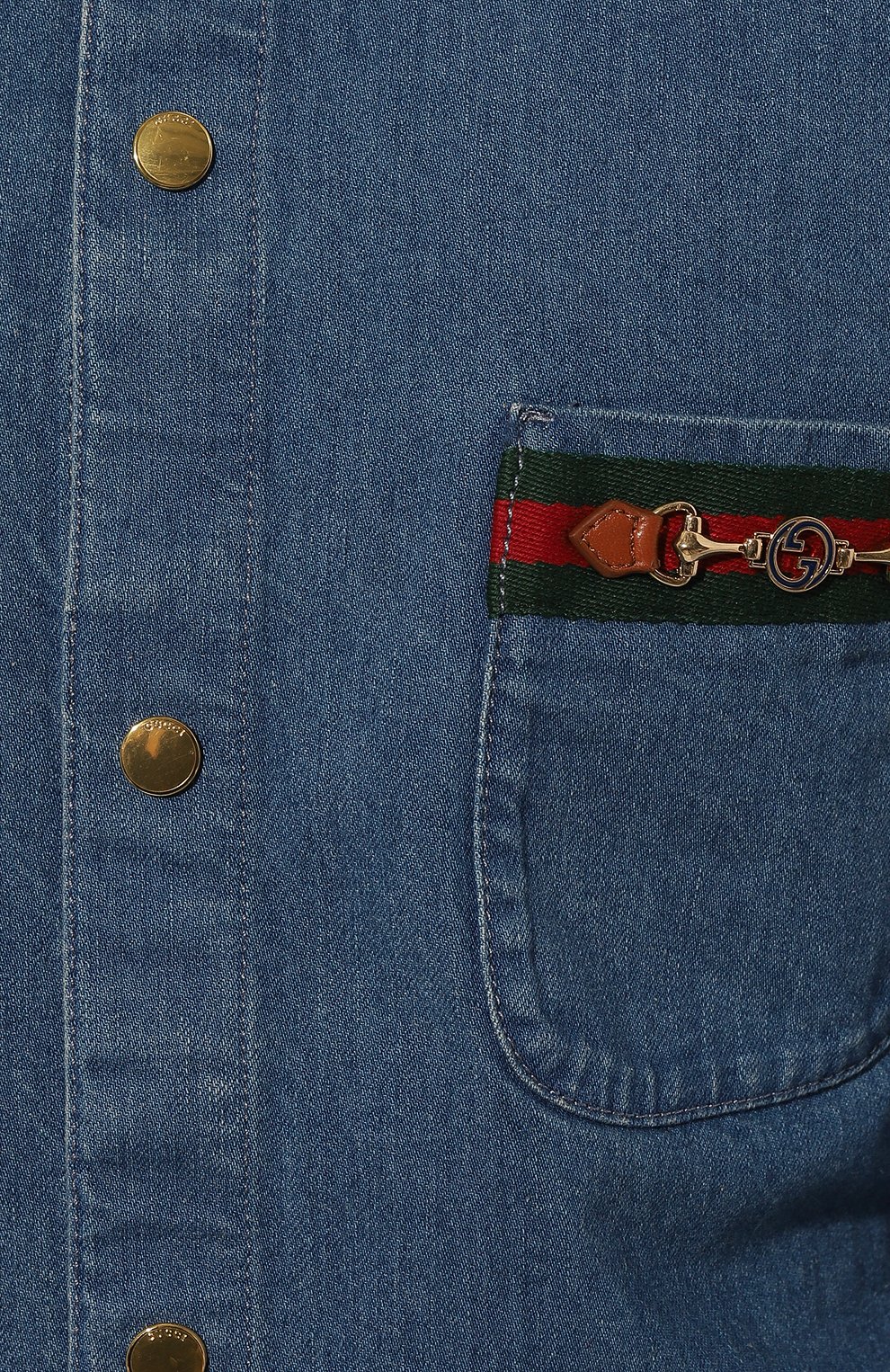 Джинсовая рубашка GUCCI, арт. 626480 XDBCG, фото 5