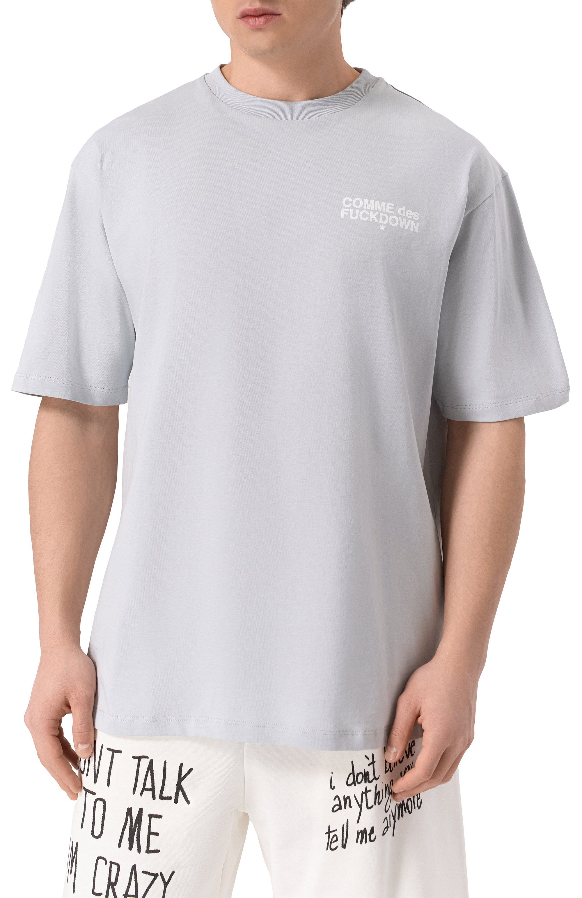 Хлопковая футболка COMME DES FUCKDOWN, арт. CFABM01506, фото 3