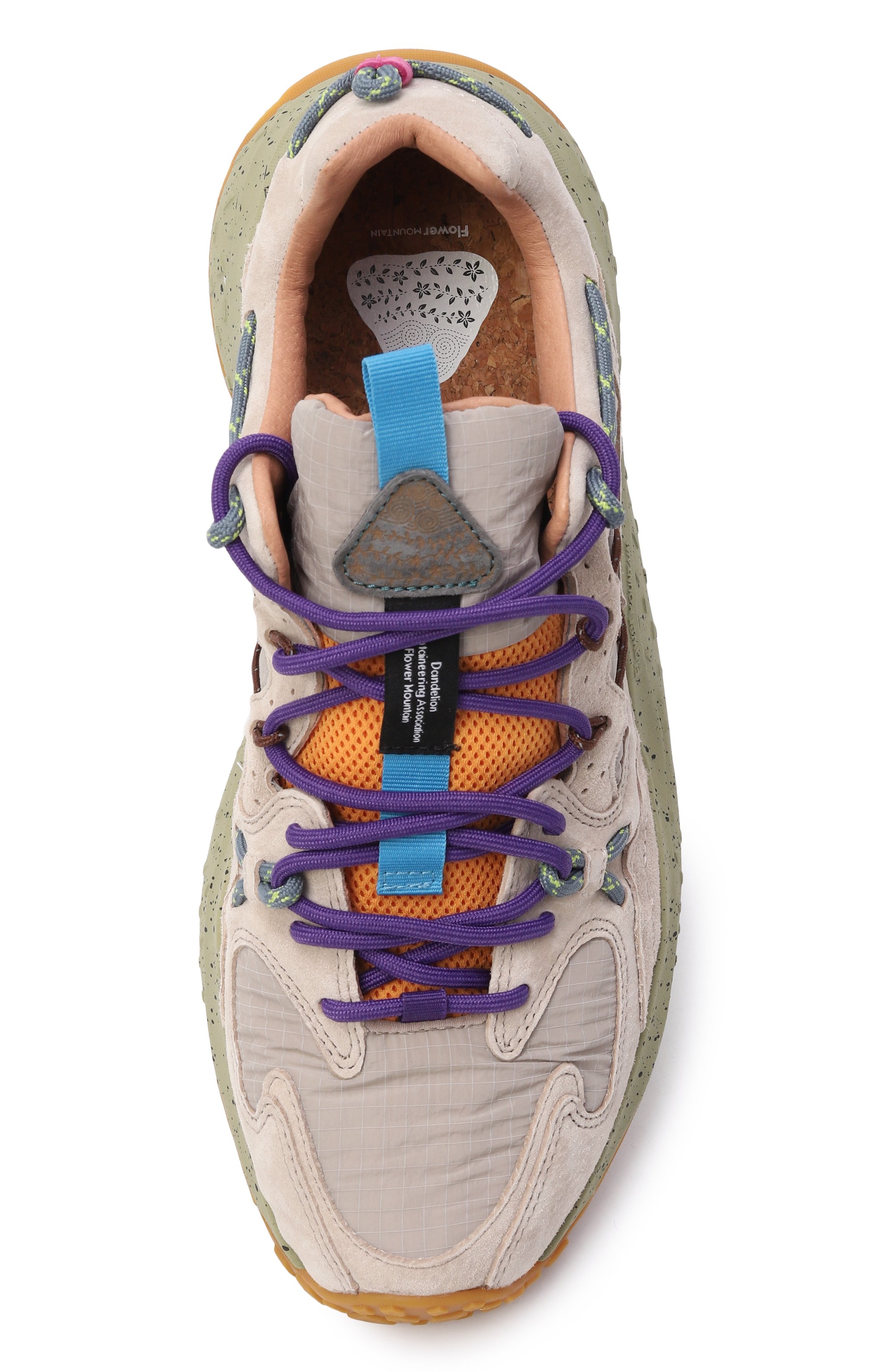 Комбинированные кроссовки yamabushi FLOWER MOUNTAIN, арт. 2019511/03, фото 6