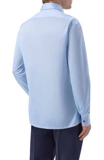 Хлопковая рубашка KITON, арт. UMCNERPH09665, фото 4