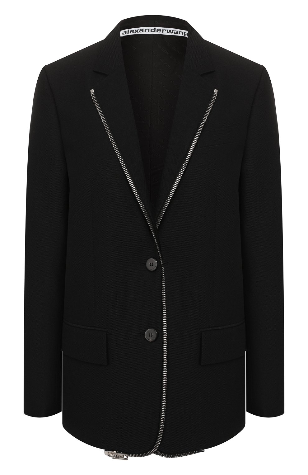 Жакет ALEXANDER WANG черного цвета по цене 95150 руб., арт. 1WC2192147, фото 1 Жакет ALEXANDER WANG, арт. 1WC2192147, фото 1