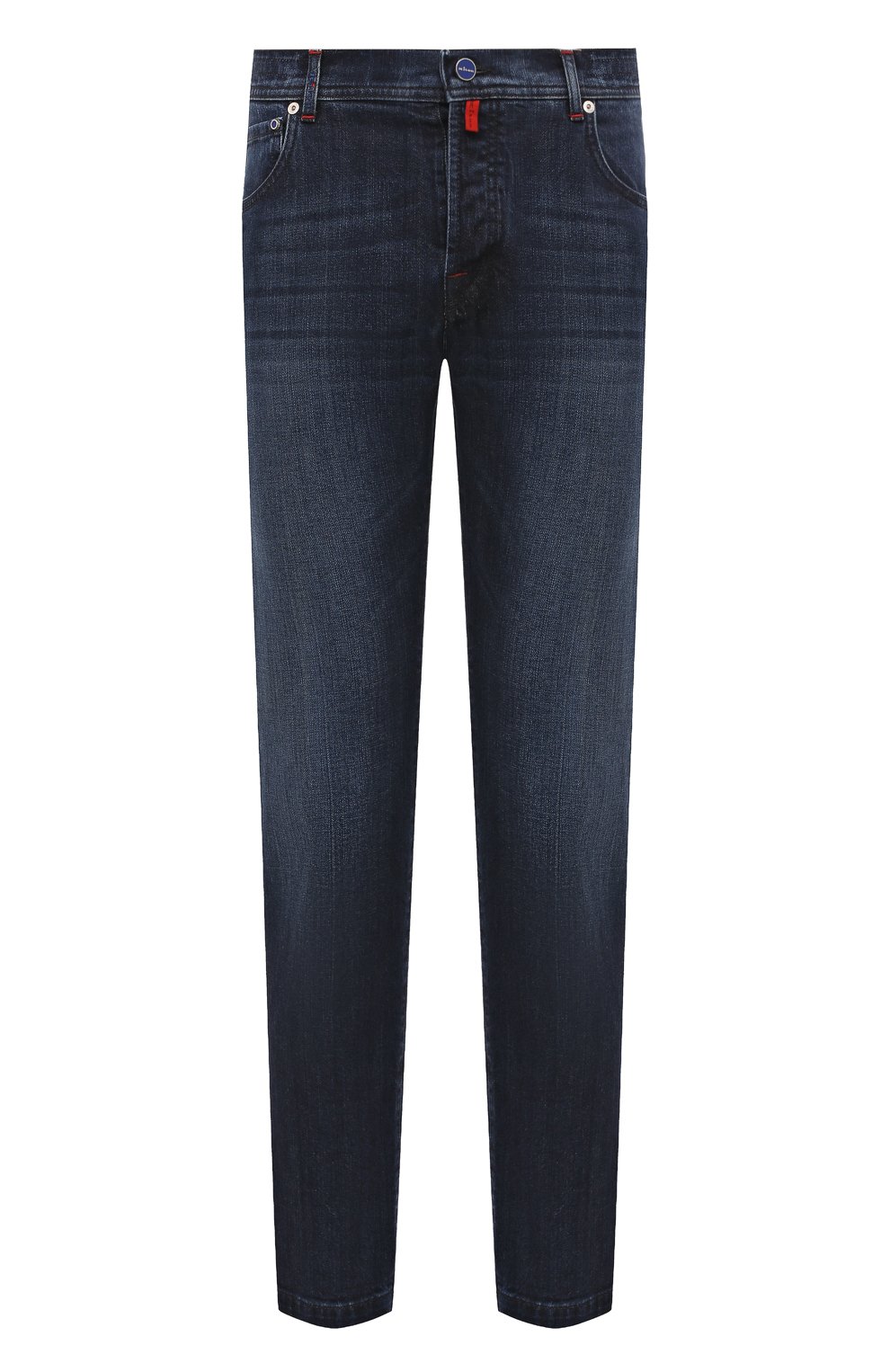 Джинсы KITON темно-синего цвета по цене 98550 руб., арт. UPNJSK0116F03, фото 1 Джинсы KITON, арт. UPNJSK0116F03, фото 1