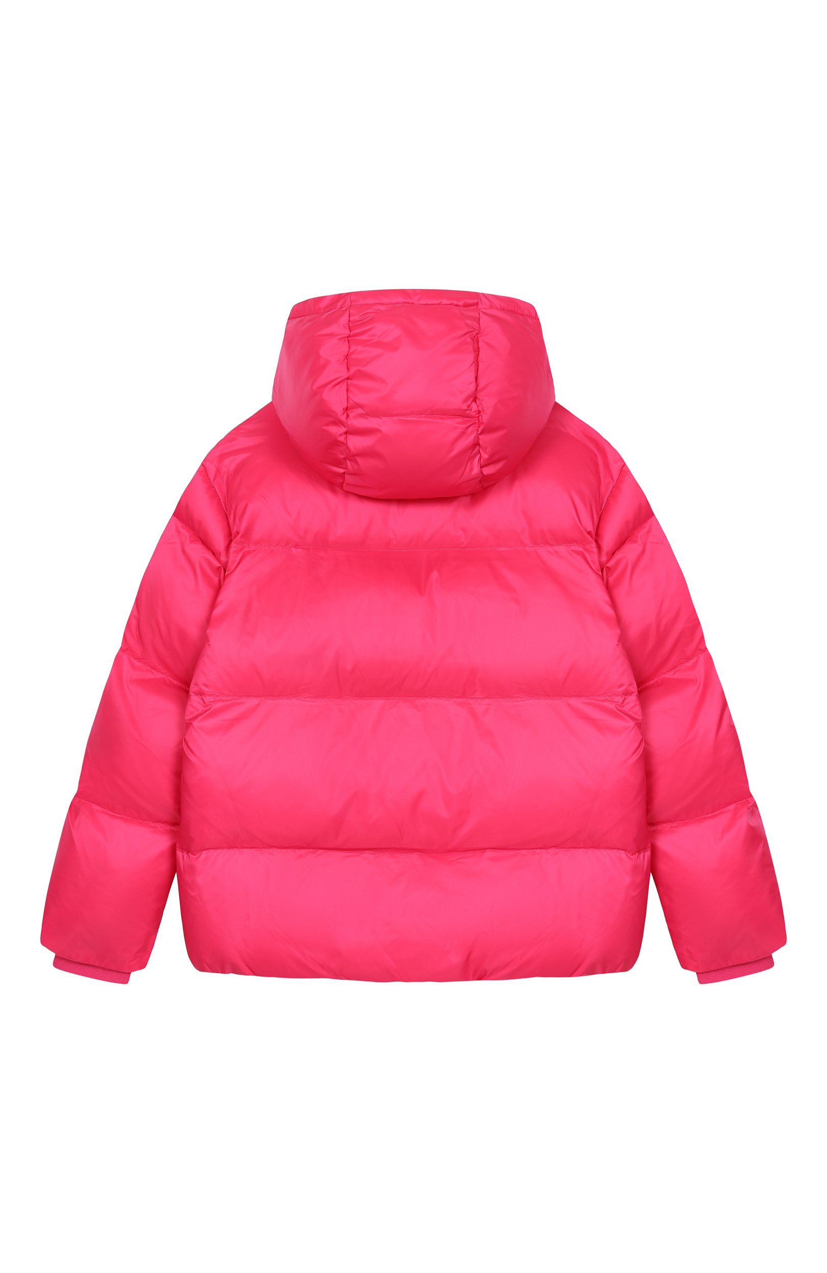 Утепленная куртка MOSCHINO фуксия цвета по цене 45350 руб., арт. HUS05P/L3AC3_001, фото 2 Утепленная куртка MOSCHINO, арт. HUS05P/L3AC3_001, фото 2