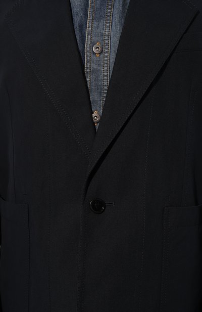 Хлопковый пиджак BOTTEGA VENETA, арт. 743821/V2BL0, фото 5