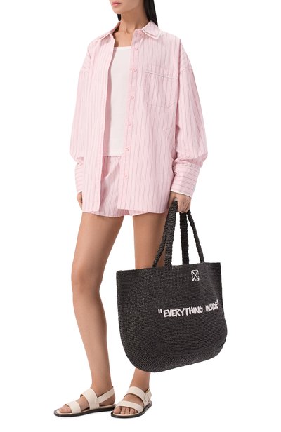 Сумка-тоут jitney quote OFF-WHITE, арт. 0WWNA15F26FB01, фото 3