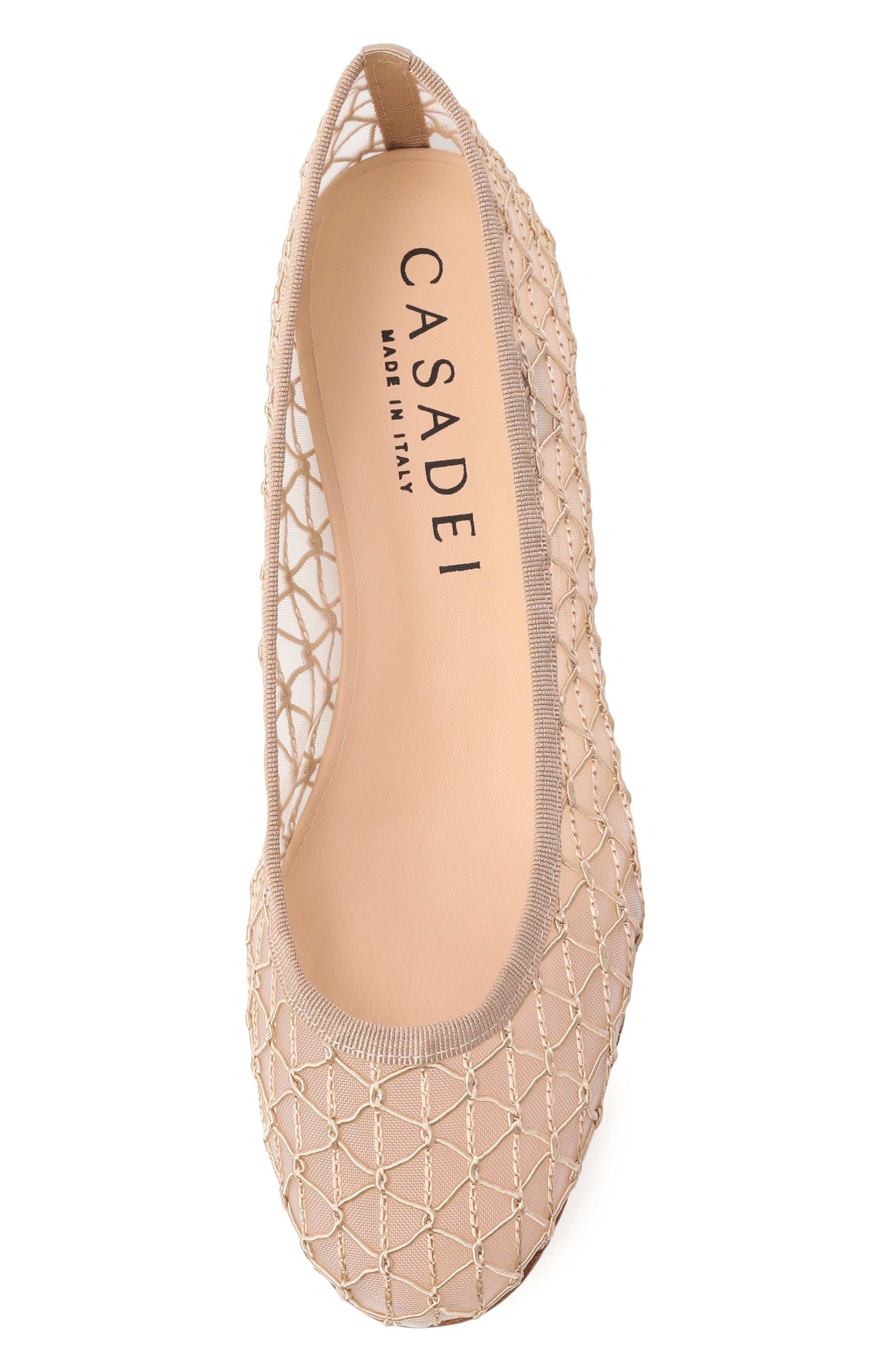 Текстильные балетки CASADEI, арт. 1A309B0101/C2932, фото 6