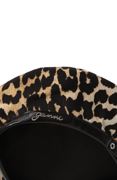 Хлопковый берет GANNI, арт. A6420, фото 4