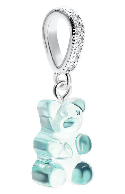 Подвеска CRYSTAL HAZE, арт. N0STALGIA BEAR PENDANT-PAVE C0NNECT0R-SILVER, фото 2