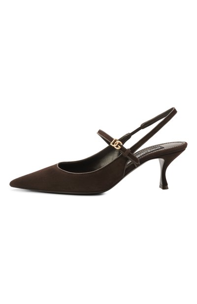 Замшевые туфли new cardinale 60 DOLCE & GABBANA, арт. CG1068/AQ134, фото 4