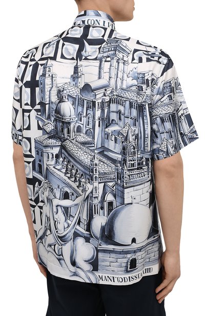 Шелковая рубашка DOLCE & GABBANA, арт. G5GX3T/FI1VV, фото 4