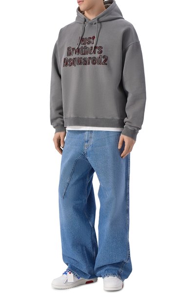 Джинсы slouchy OFF-WHITE, арт. 0MYA197S26DEN001, фото 2