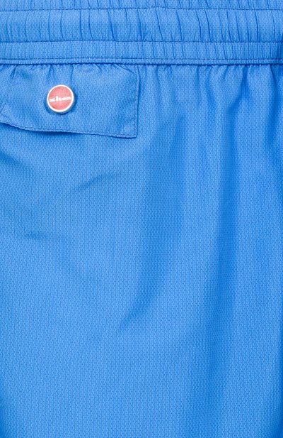 Плавки-шорты KITON голубого цвета по цене 43850 руб., арт. UC0M5CK0750F48, фото 4 Плавки-шорты KITON, арт. UC0M5CK0750F48, фото 4