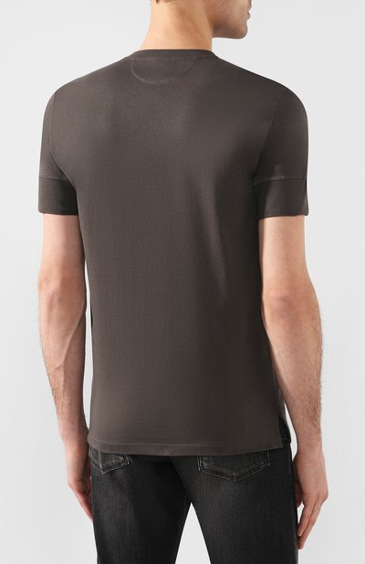 Хлопковая футболка TOM FORD, арт. BU402/TFJ957, фото 4