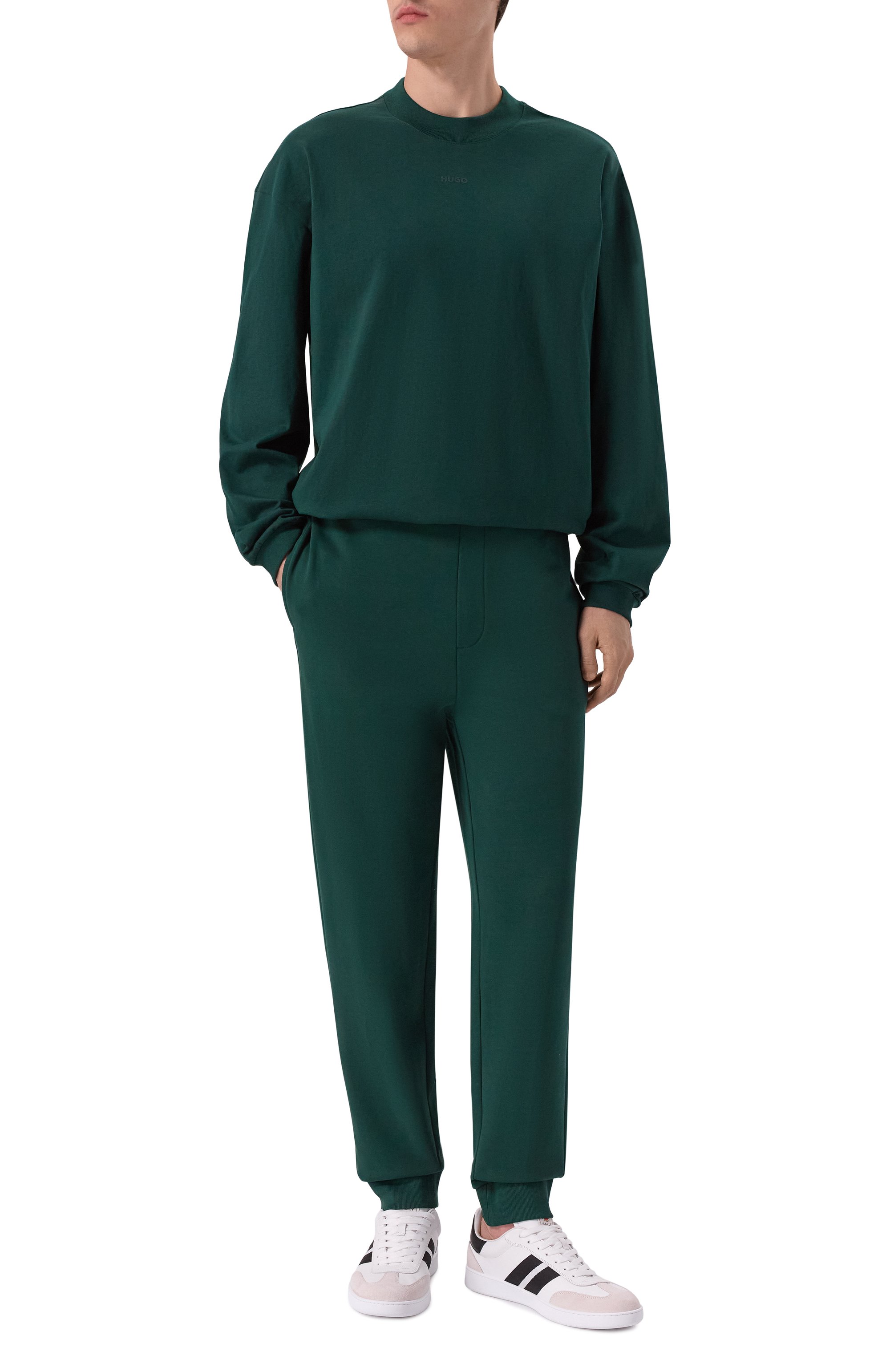 Хлопковые джоггеры HUGO, арт. 50489617, фото 2