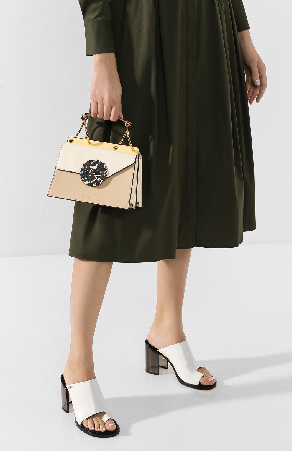 Сумка phoebe bis DANSE LENTE, арт. PH0EBE BIS/TAN/MARSHMALL0W, фото 2