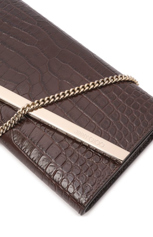 Клатч Emmie Jimmy Choo EMMIE/JZI Коричневый  EMMIE/JZI Фото 6