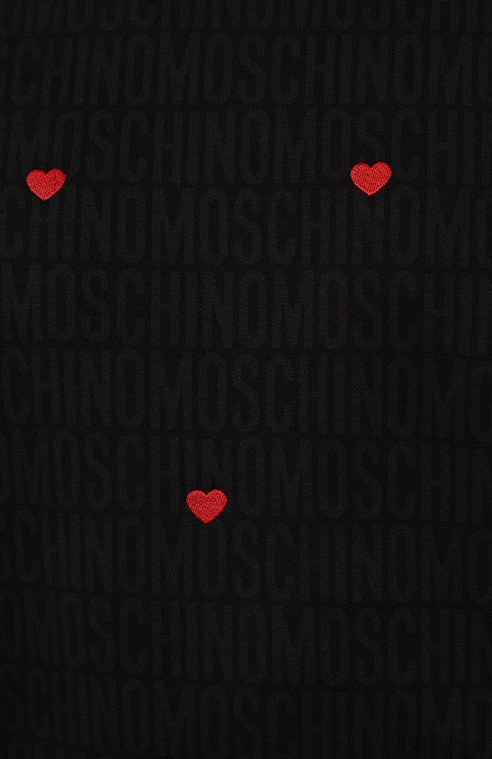 Хлопковая футболка MOSCHINO темно-серого цвета по цене 45000 руб., арт. A0706/7645, фото 5 Хлопковая футболка MOSCHINO, арт. A0706/7645, фото 5