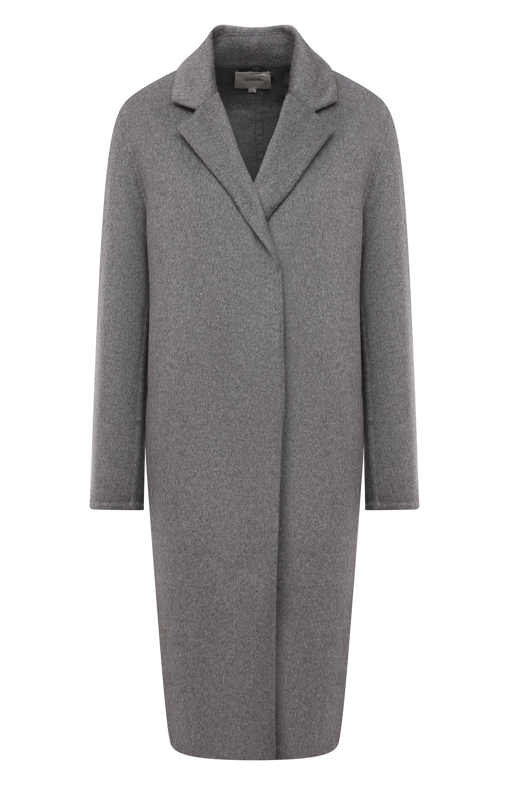 Пальто VINCE серого цвета по цене 96950 руб., арт. VS92091304, фото 1 Пальто VINCE, арт. VS92091304, фото 1