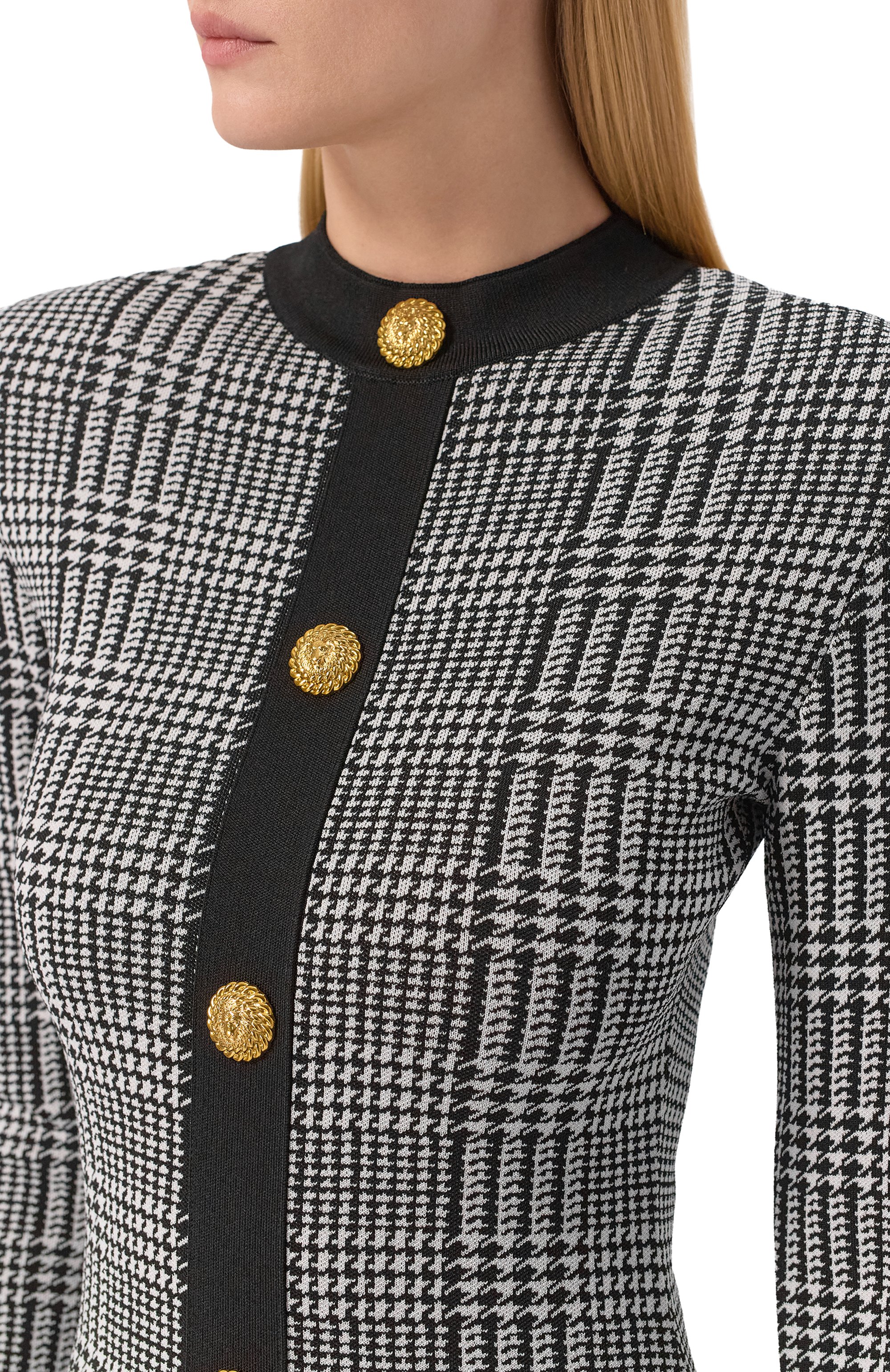 Платье из вискозы BALMAIN, арт. GF1R8032/KJ32, фото 4