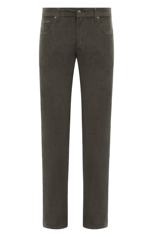 Вельветовые брюки Corneliani 944JL2-9420131 Зелёный 944JL2-9420131