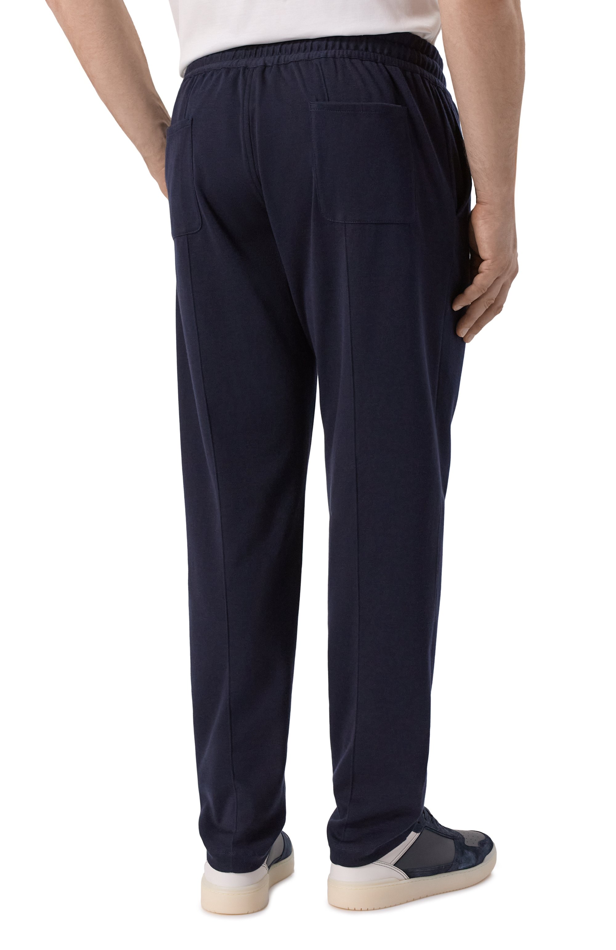 Брюки из хлопка и кашемира CORTIGIANI, арт. 3AF601, фото 4