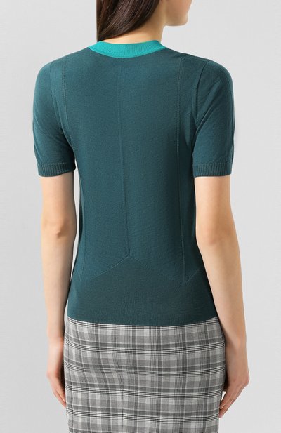 Шерстяной топ ESCADA SPORT зеленого цвета по цене 24950 руб., арт. 5031976, фото 4 Шерстяной топ ESCADA SPORT, арт. 5031976, фото 4