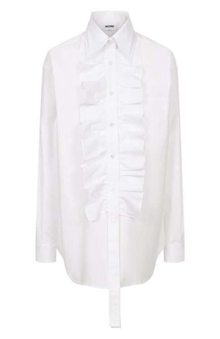 Женская хлопковая блузка MOSCHINO, арт. A0206/5431