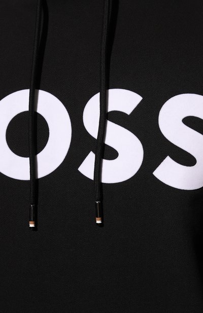 Хлопковое худи BOSS, арт. 50485316, фото 5