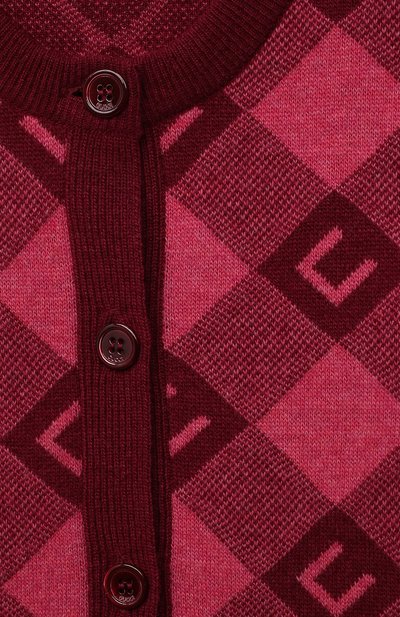 Шерстяной кардиган GUCCI, арт. 657355/XKBXM, фото 3