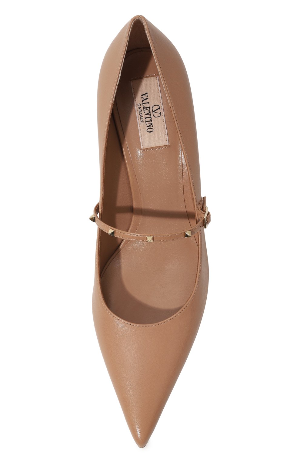 Кожаные туфли rockstud wispy VALENTINO, арт. 5W2S0JX8/SBQ, фото 6