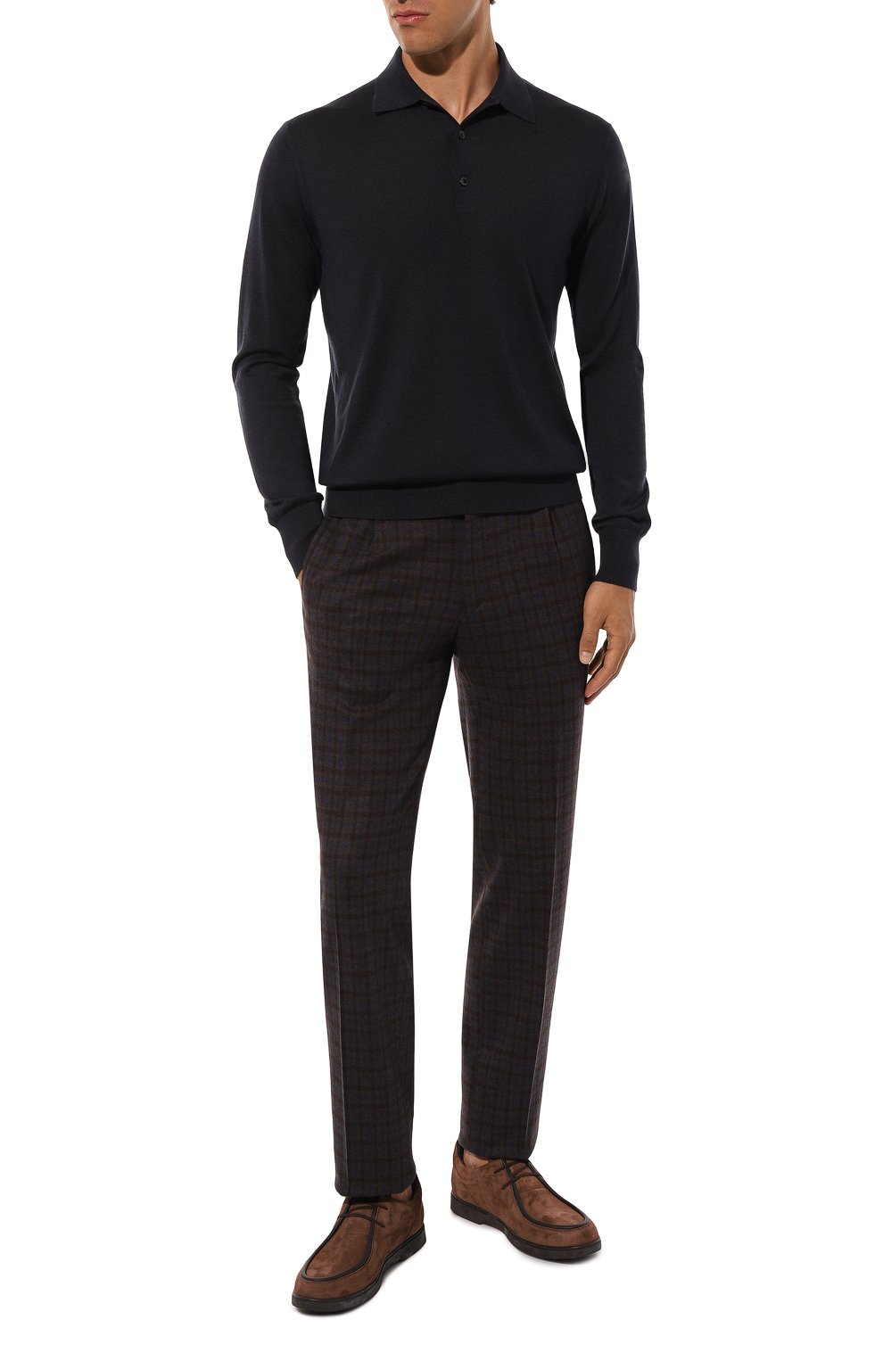 Поло из кашемира и шерсти AGNONA, арт. K306U18E/0V1809E, фото 2