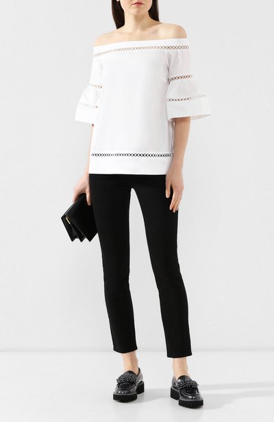 Хлопковый топ MICHAEL MICHAEL KORS, арт. MF84LGW8TB, фото 2