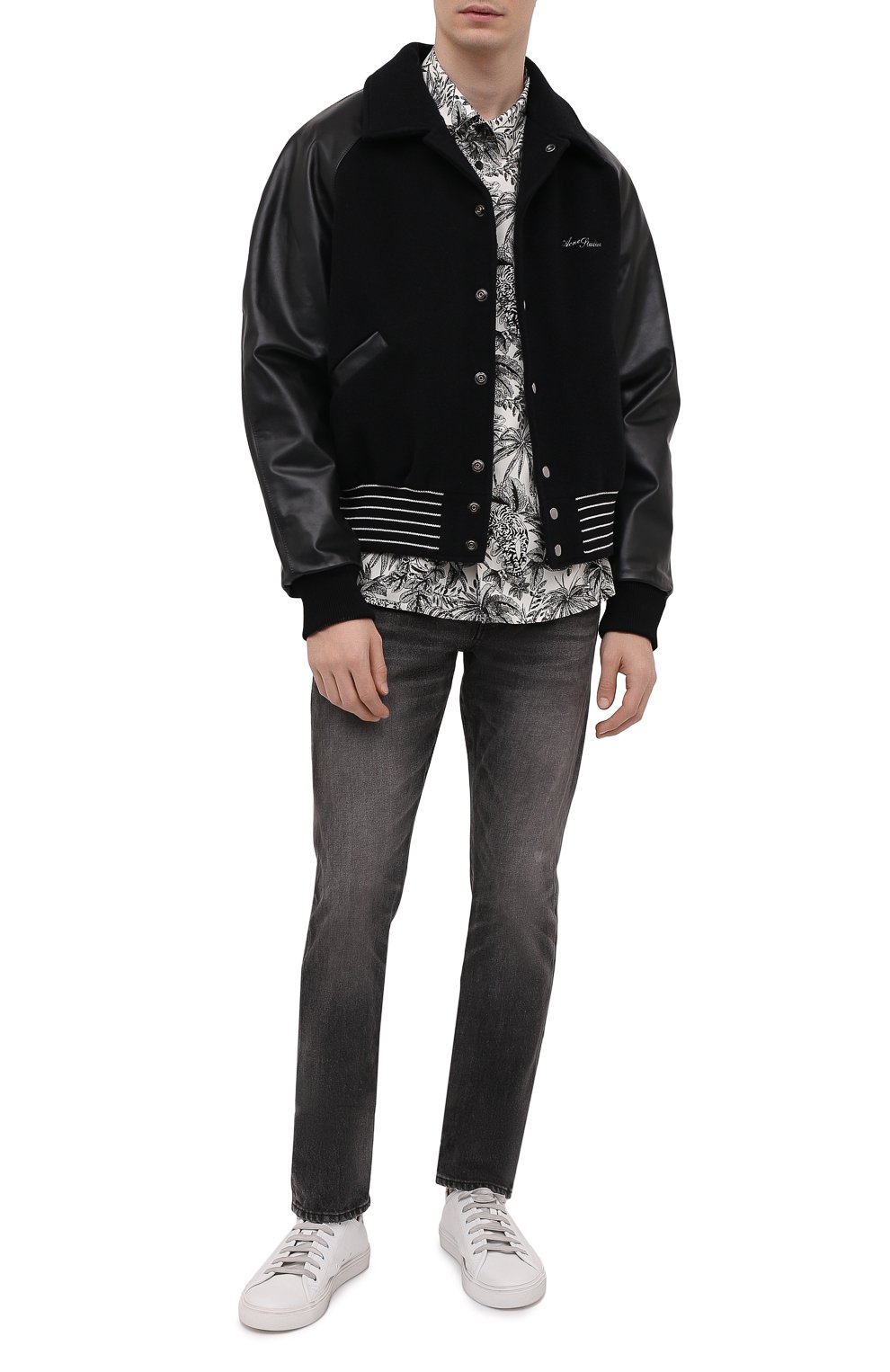 Рубашка из вискозы SAINT LAURENT, арт. 601070/Y2C23, фото 2