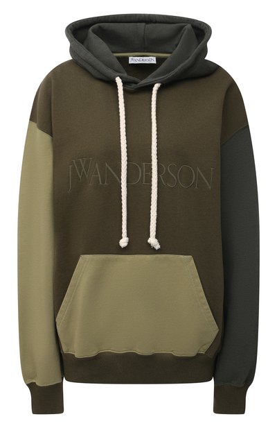 Женский хлопковое худи JW ANDERSON, арт. J00003 PG0458