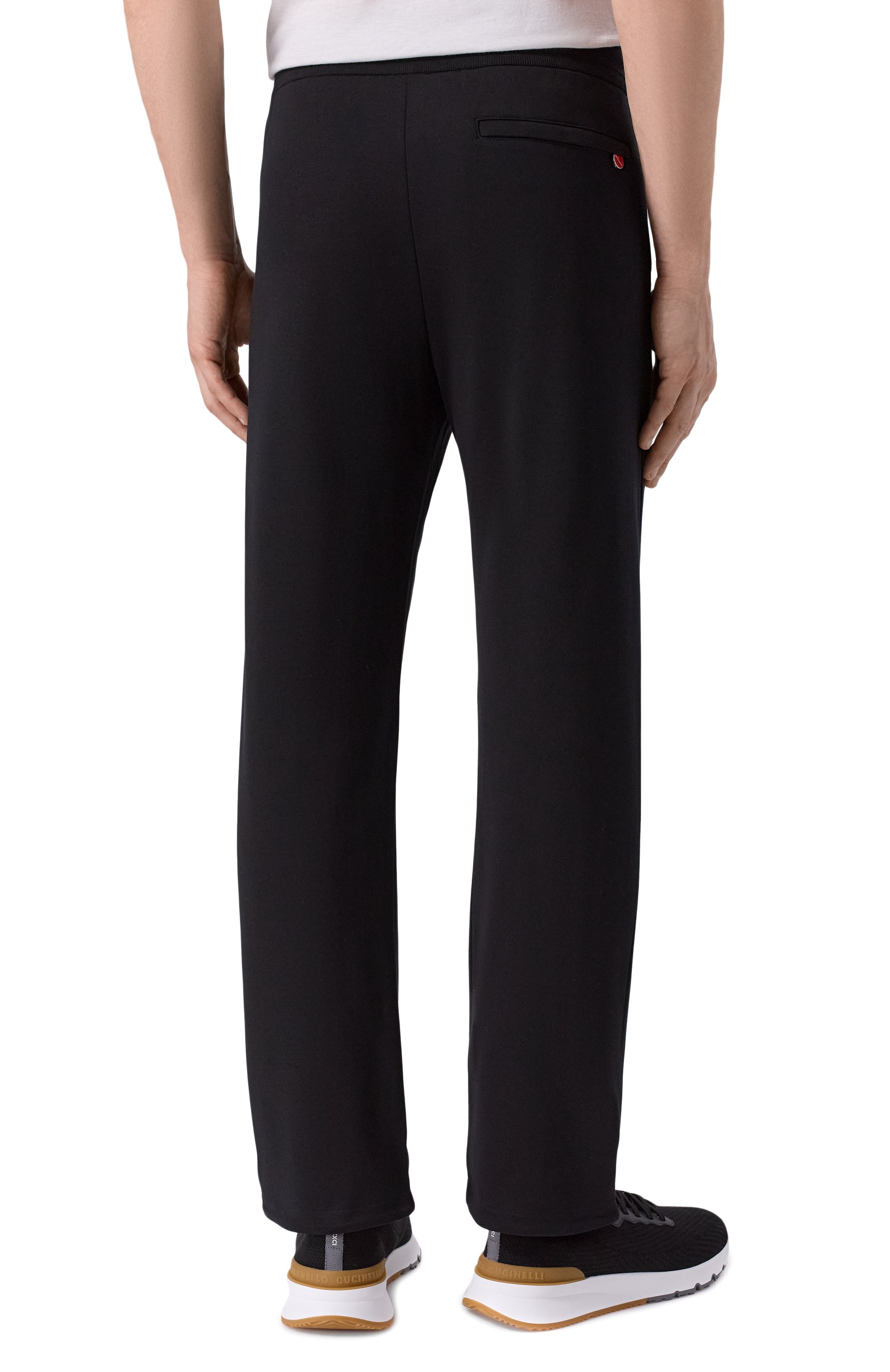 Брюки из хлопка и шелка KITON, арт. UMKY02402, фото 4