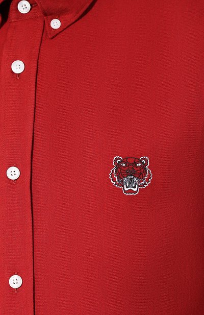 Хлопковая рубашка KENZO, арт. F965CH2041GF, фото 5