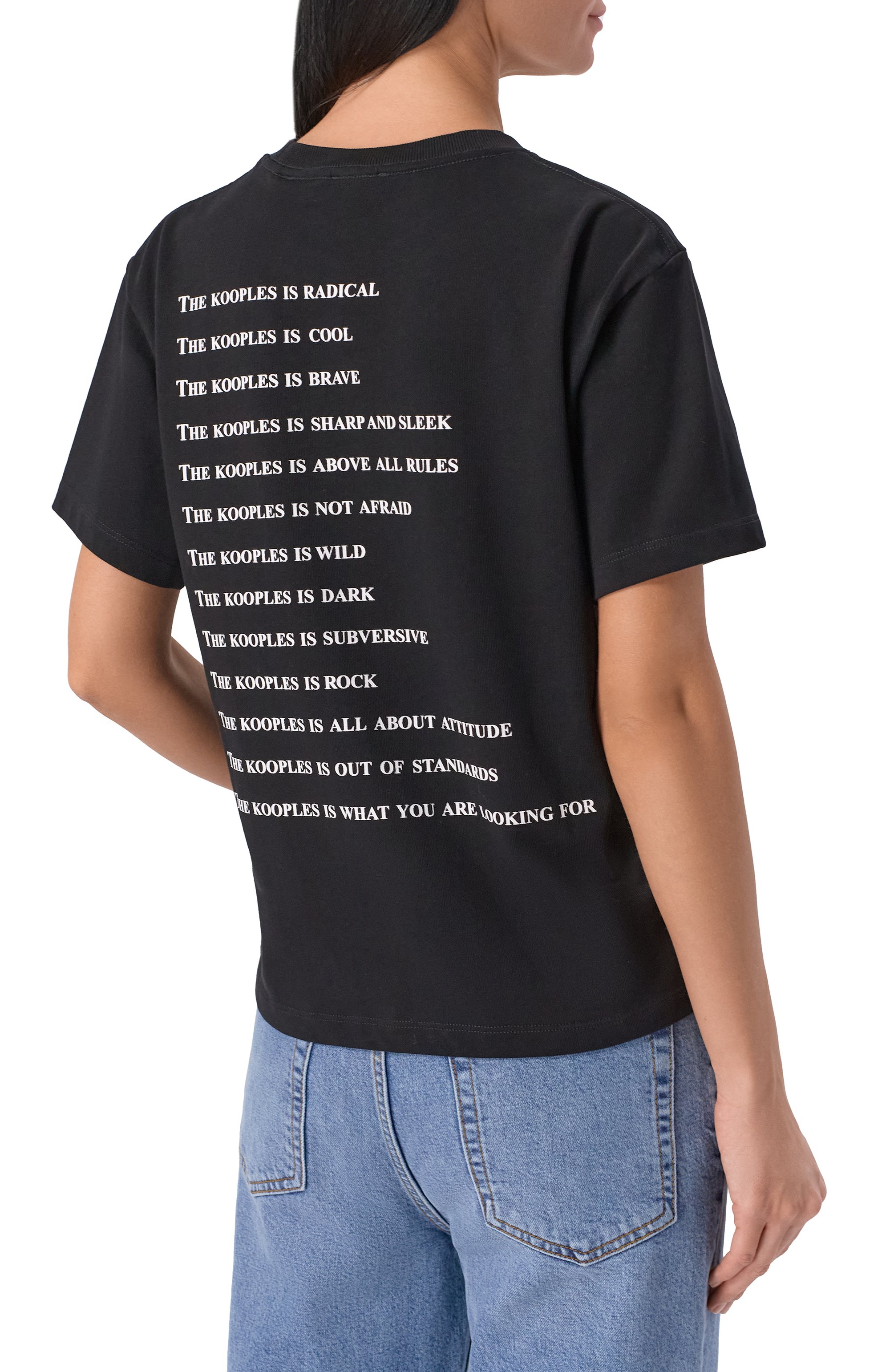 Хлопковая футболка THE KOOPLES, арт. FTSC31032K, фото 4