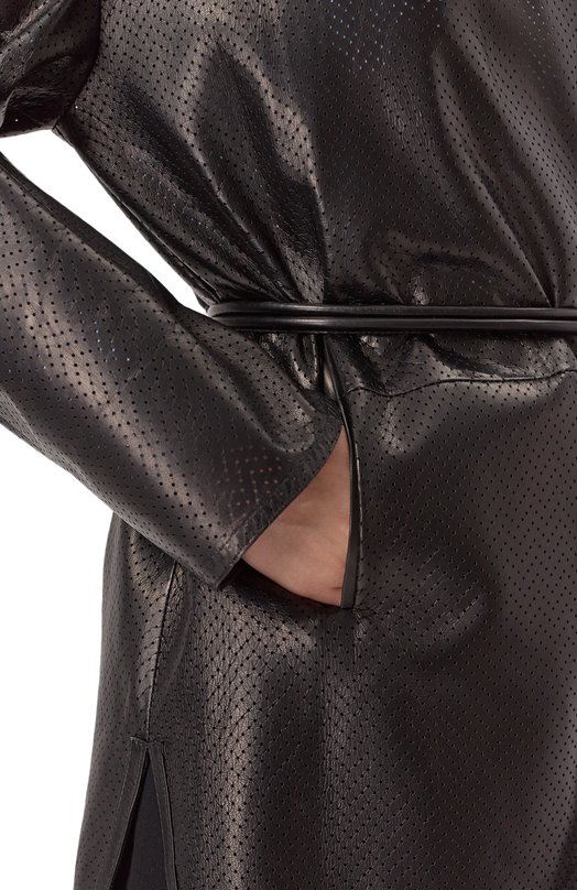 Кожаная куртка Kiton D59672K0919F02 Чёрный  D59672K0919F02 Фото 5