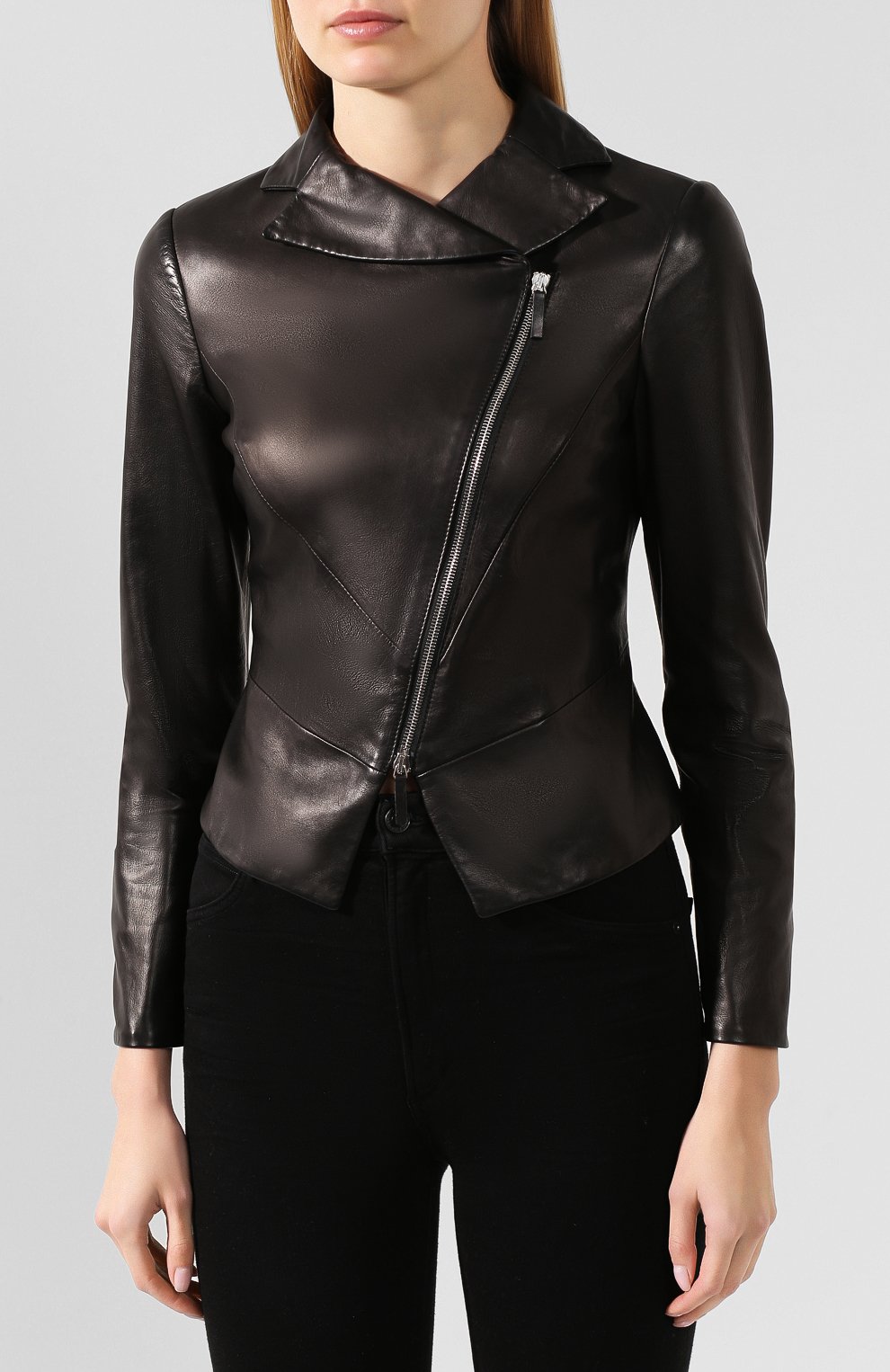 Кожаная куртка GIORGIO ARMANI, арт. 4AG09P/4AP11, фото 3