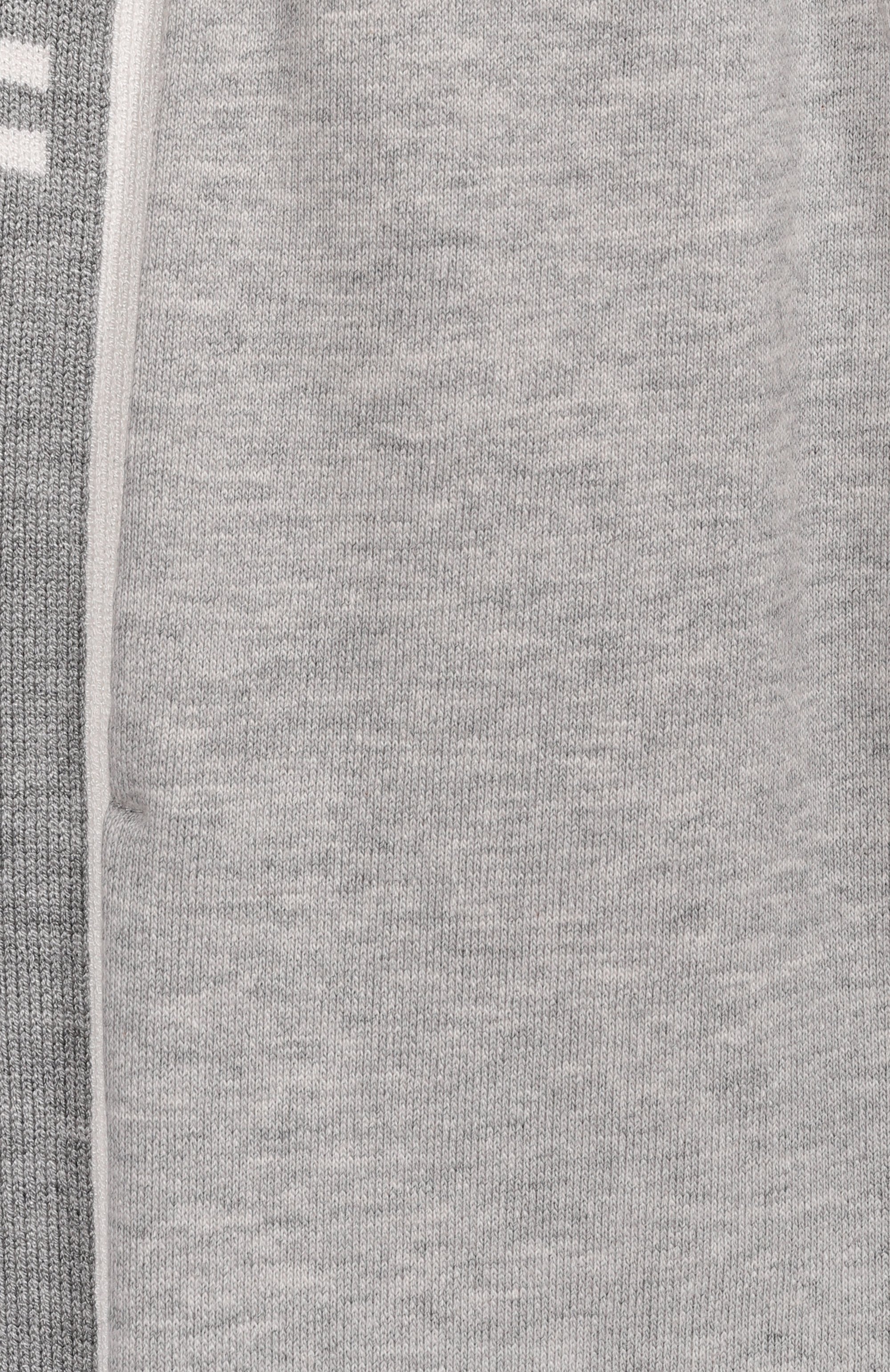 Хлопковые джоггеры ELISABETTA FRANCHI LA MIA BAMBINA серого цвета по цене 22500 руб., арт. EFPA3160/FF002, фото 3 Хлопковые джоггеры ELISABETTA FRANCHI LA MIA BAMBINA, арт. EFPA3160/FF002, фото 3