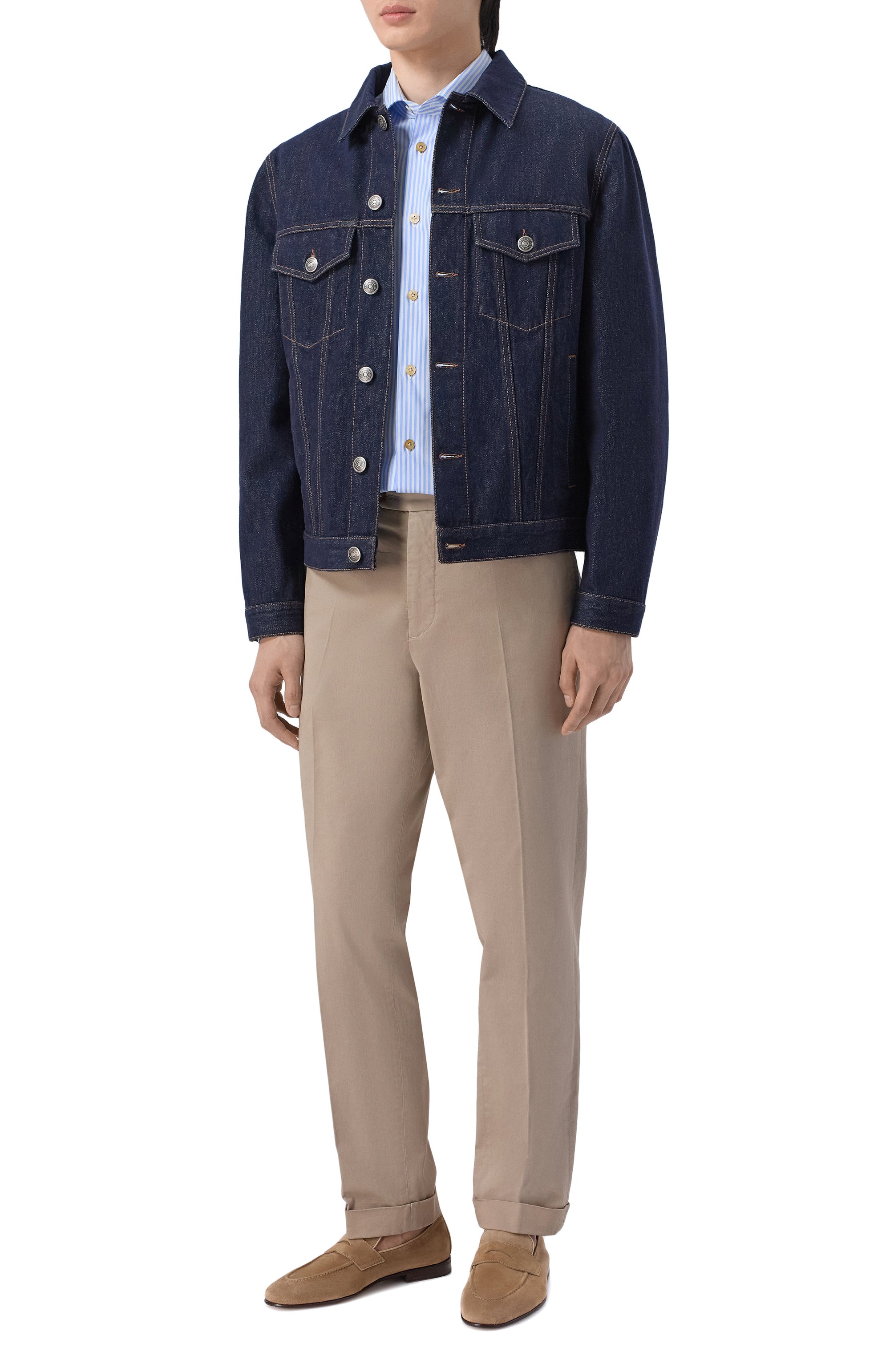 Замшевые пенни-лоферы BRUNELLO CUCINELLI, арт. MZUCAHG730, фото 2