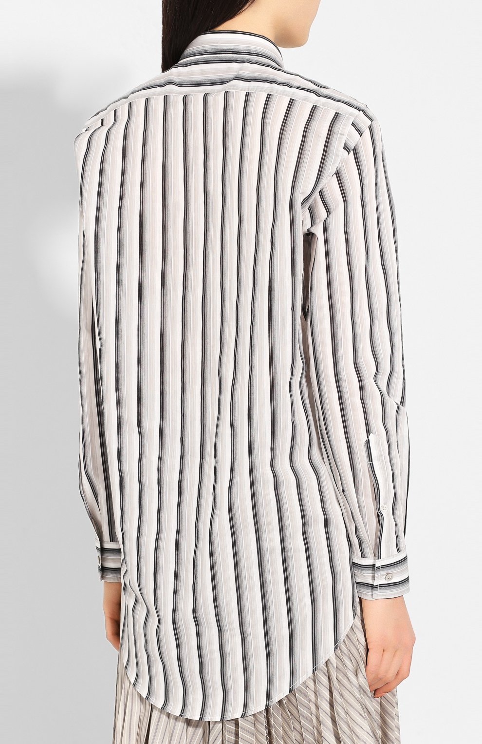 Хлопковая рубашка ACNE STUDIOS, арт. AC0214/W, фото 4