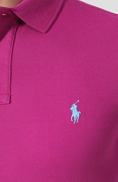 Хлопковое поло POLO RALPH LAUREN, арт. 710536856, фото 5