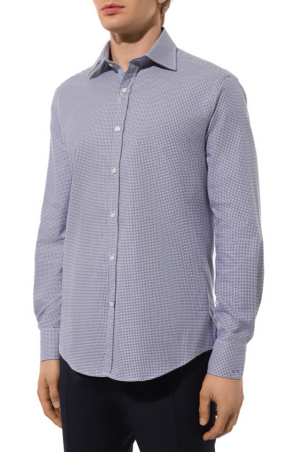 Хлопковая рубашка PAUL&SHARK, арт. 14313095CF, фото 3