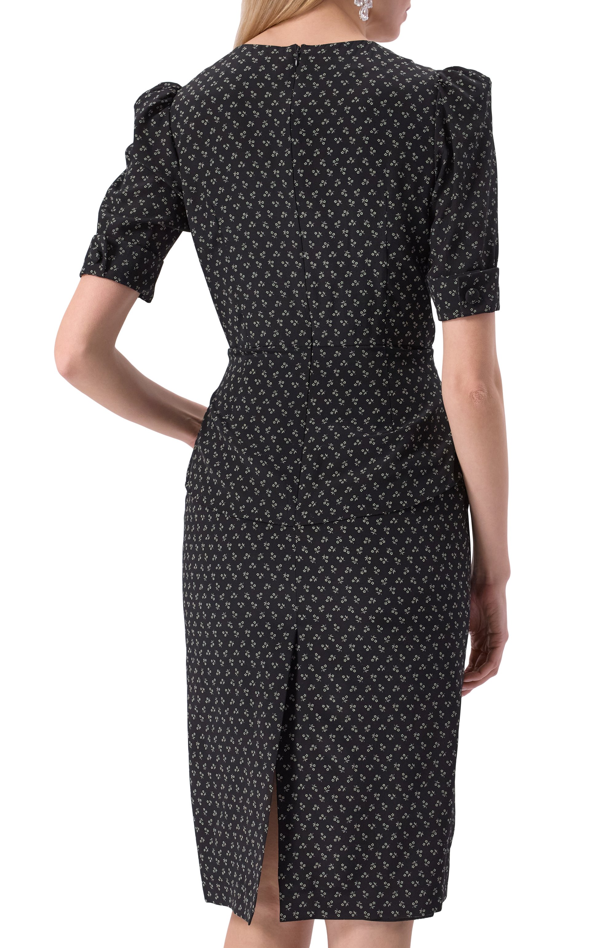 Шелковое платье ALESSANDRA RICH, арт. FABX4012-F4486, фото 4