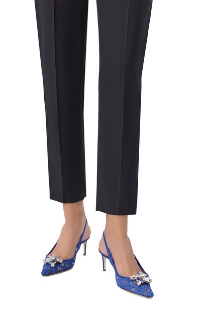 Текстильные туфли rainbow 60 DOLCE & GABBANA, арт. CG0711/AQ074, фото 2