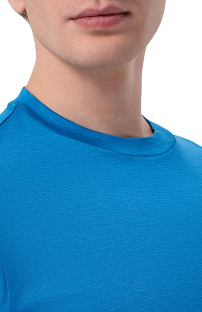 Футболка из шелка и хлопка GIORGIO ARMANI, арт. 3KSM77/SJZHZ, фото 5