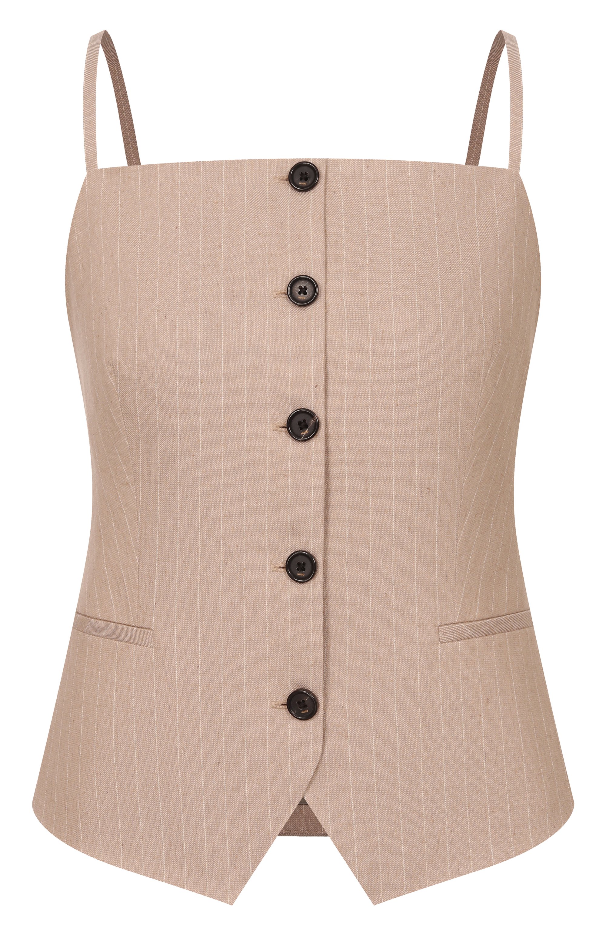 Топ из хлопка и льна HUGO, арт. 50560007, фото 1