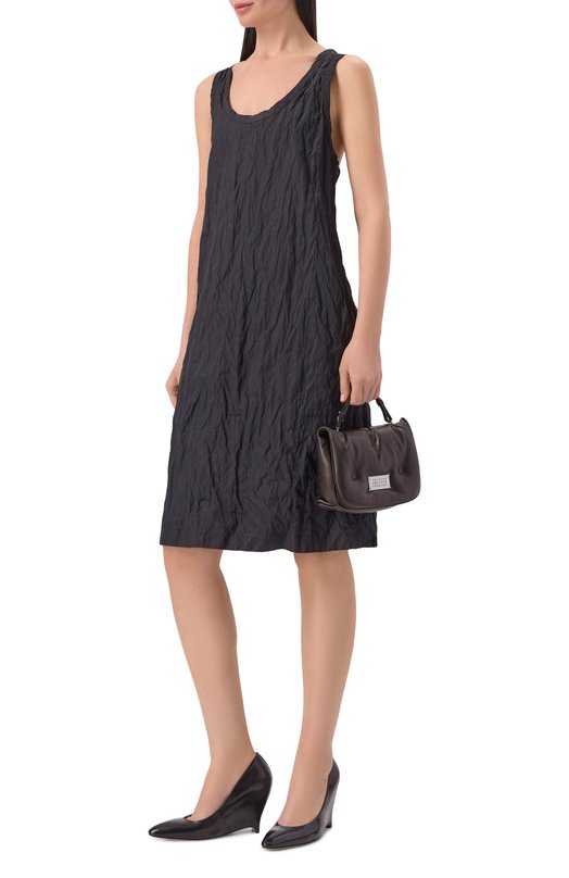 Кожаные туфли Heel-less 100 Maison Margiela S39WL0180/P7684 Чёрный  S39WL0180/P7684 Фото 3